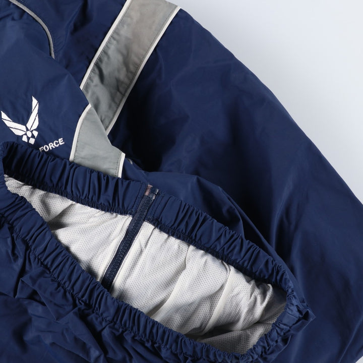 2000'S US Military Issue USAF PTU Training Jacket, Nylon Jacket, Made in USA, Small Regular (equivalent to Men's S) Nylon blue type Vintage Second Hand