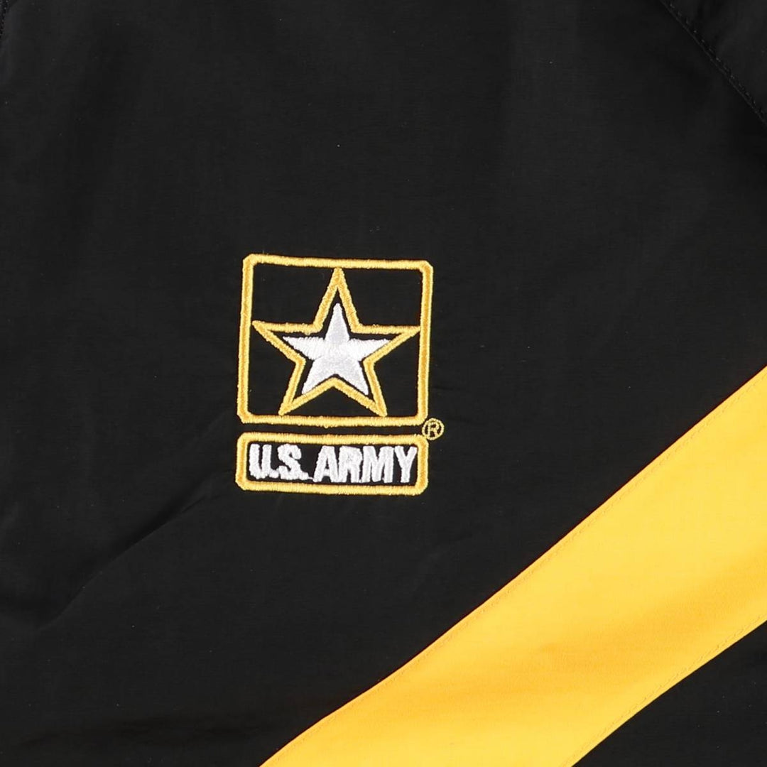 Genuine US Army APFU Training Jacket, Nylon Jacket, Made in USA, Large Regular Size (Equivalent to Men's L) Nylon black type Vintage Second Hand