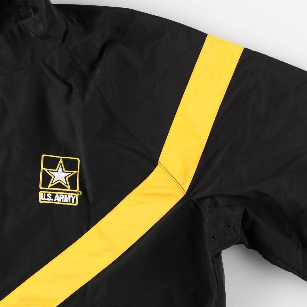 Genuine US Army APFU Training Jacket, Nylon Jacket, Made in USA, Medium Long (Men's Size M) Nylon black type Vintage Second Hand