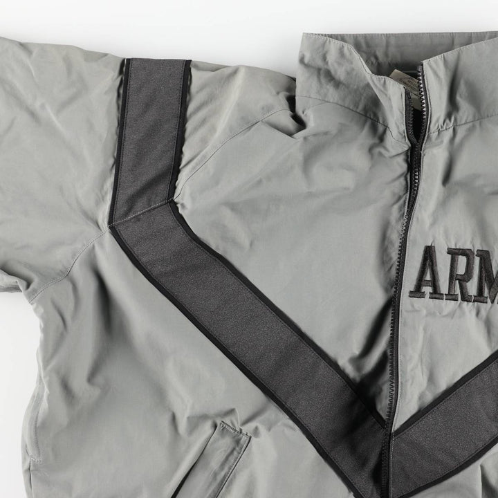 2000'S US Army IPFU Training Jacket, Nylon Jacket, Made in USA, Small-Regular (Men's Size S) Nylon gray type Vintage Second Hand