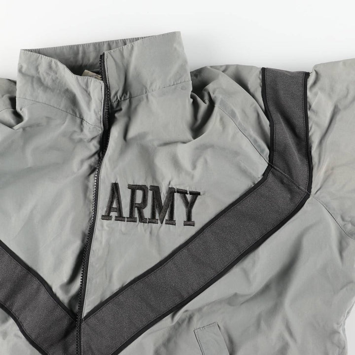 2000'S US Army IPFU Training Jacket, Nylon Jacket, Made in USA, Small-Regular (Men's Size S) Nylon gray type Vintage Second Hand