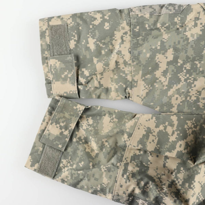 Civilian-made camouflage pattern ACU digital camo ECWCS 2nd GEN military Gore-Tex parka, men's size L equivalent. Nylon Beige type Vintage Second Hand