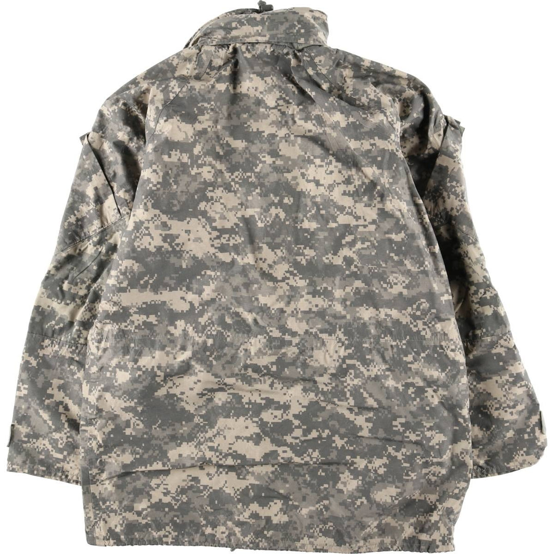 2000'S US Military Issue Camouflage Pattern ACU Digital Camo ECWCS 2nd GEN Military Gore-Tex Parka Made in USA MEDIUM-LONG unclear Khaki type Vintage Second Hand