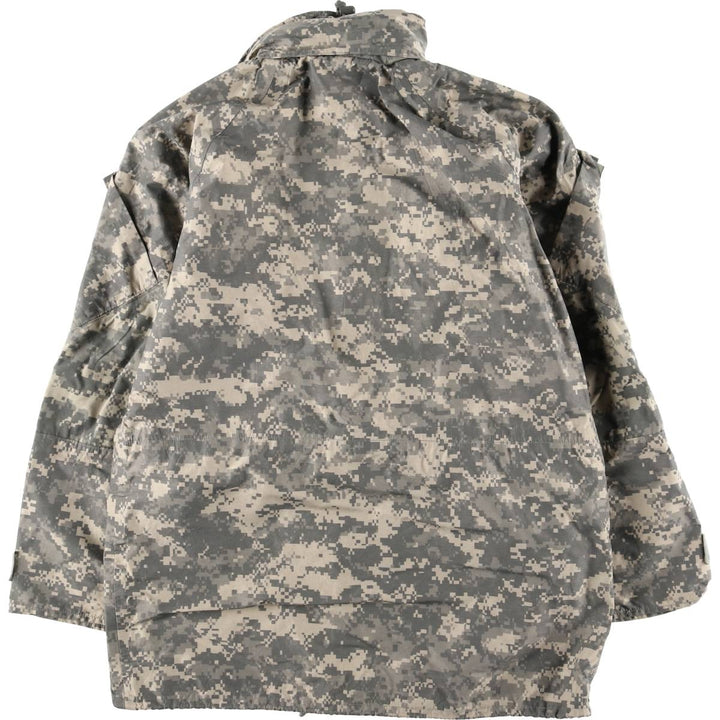 2000'S US Military Issue Camouflage Pattern ACU Digital Camo ECWCS 2nd GEN Military Gore-Tex Parka Made in USA MEDIUM-LONG unclear Khaki type Vintage Second Hand