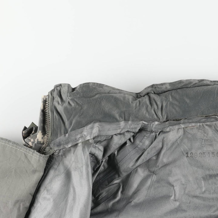 2000'S US Military Issue Camouflage Pattern ACU Digital Camo ECWCS 2nd GEN Military Gore-Tex Parka Made in USA MEDIUM-LONG unclear Khaki type Vintage Second Hand