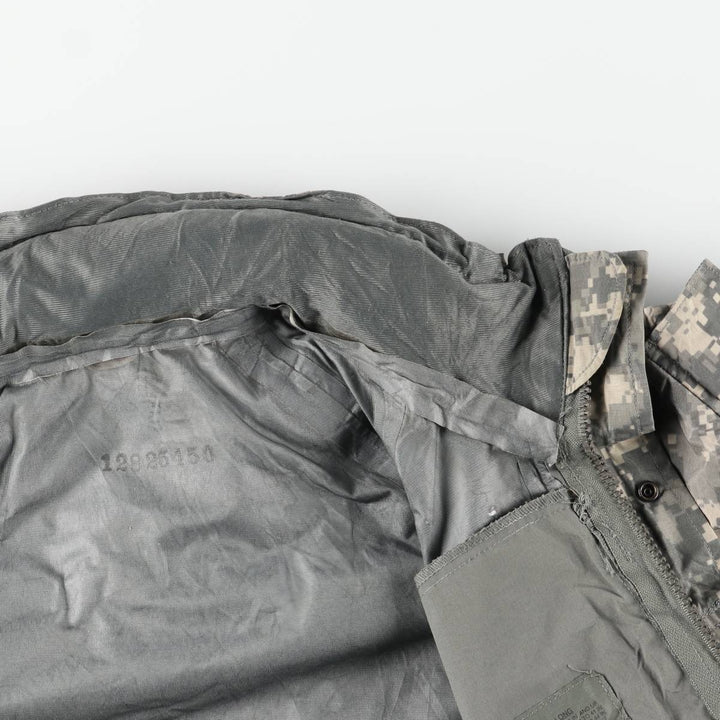 2000'S US Military Issue Camouflage Pattern ACU Digital Camo ECWCS 2nd GEN Military Gore-Tex Parka Made in USA MEDIUM-LONG unclear Khaki type Vintage Second Hand