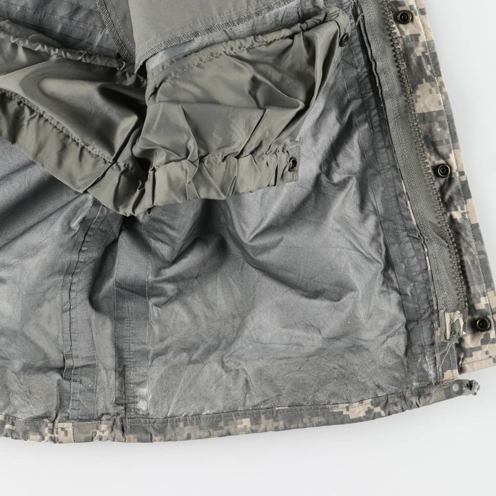 2000'S US Military Issue Camouflage Pattern ACU Digital Camo ECWCS 2nd GEN Military Gore-Tex Parka Made in USA MEDIUM-LONG unclear Khaki type Vintage Second Hand