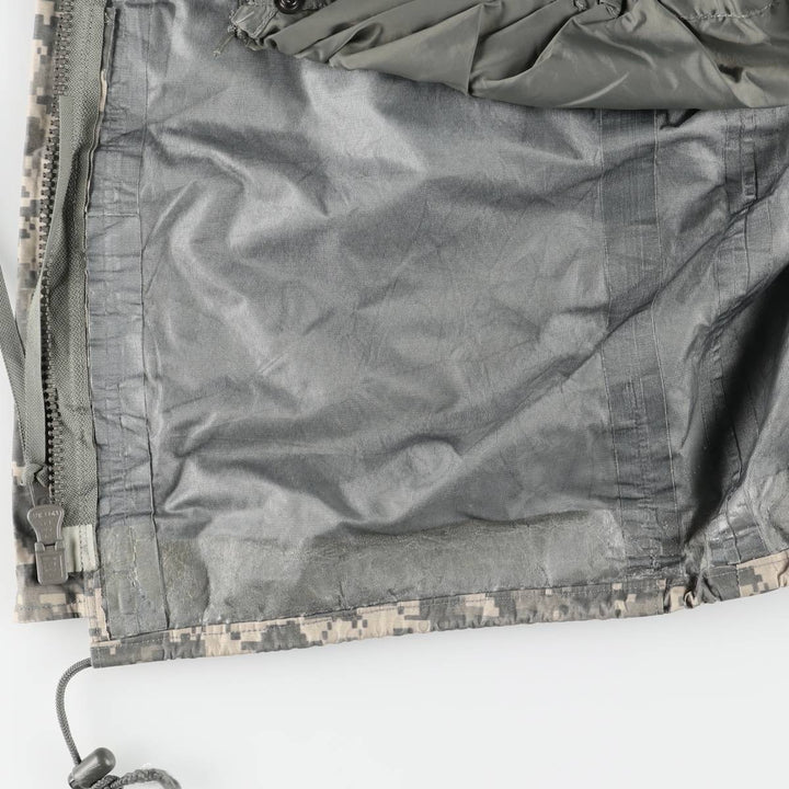2000'S US Military Issue Camouflage Pattern ACU Digital Camo ECWCS 2nd GEN Military Gore-Tex Parka Made in USA MEDIUM-LONG unclear Khaki type Vintage Second Hand