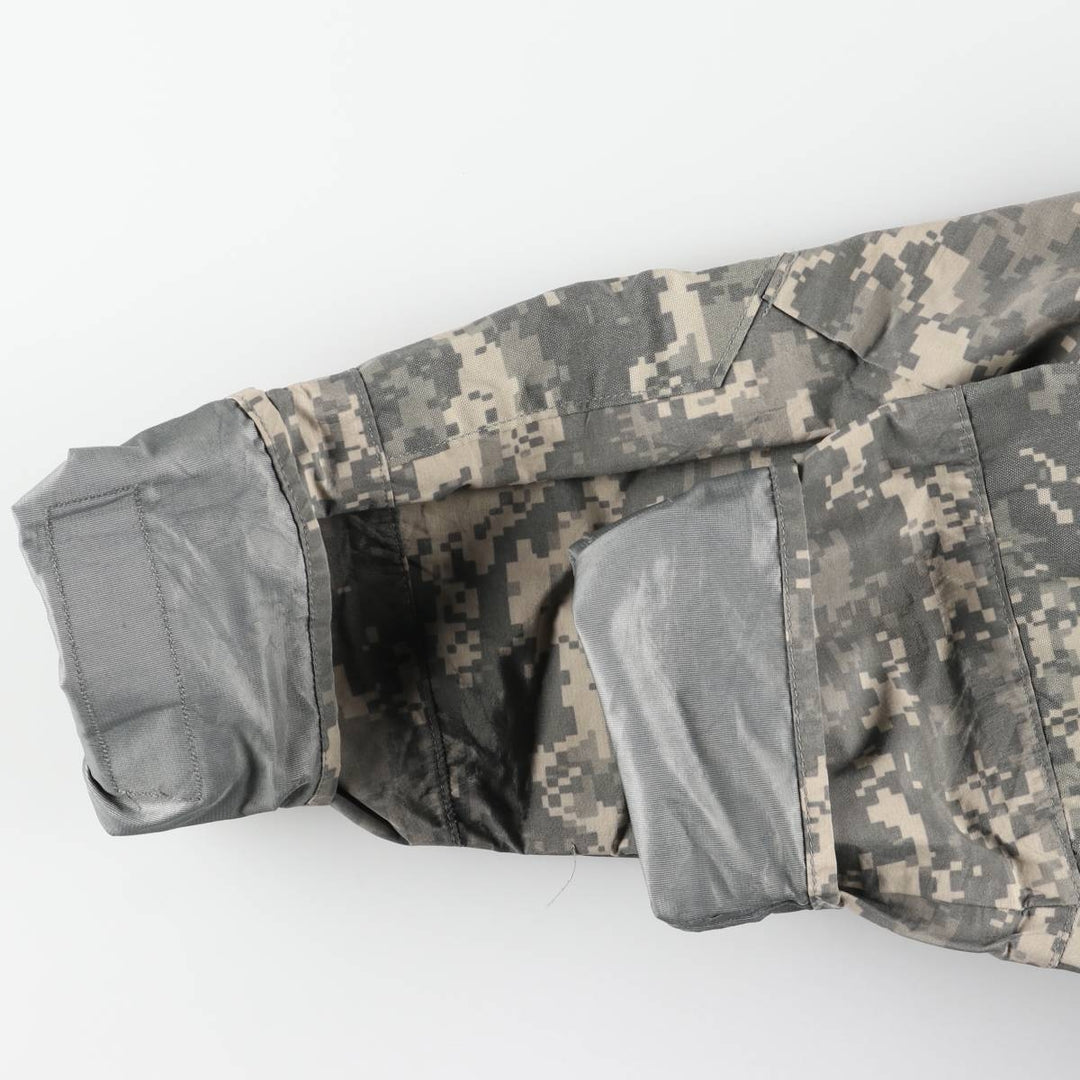 2000'S US Military Issue Camouflage Pattern ACU Digital Camo ECWCS 2nd GEN Military Gore-Tex Parka Made in USA MEDIUM-LONG unclear Khaki type Vintage Second Hand