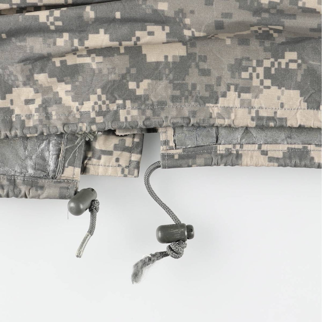 2000'S US Military Issue Camouflage Pattern ACU Digital Camo ECWCS 2nd GEN Military Gore-Tex Parka Made in USA MEDIUM-LONG unclear Khaki type Vintage Second Hand