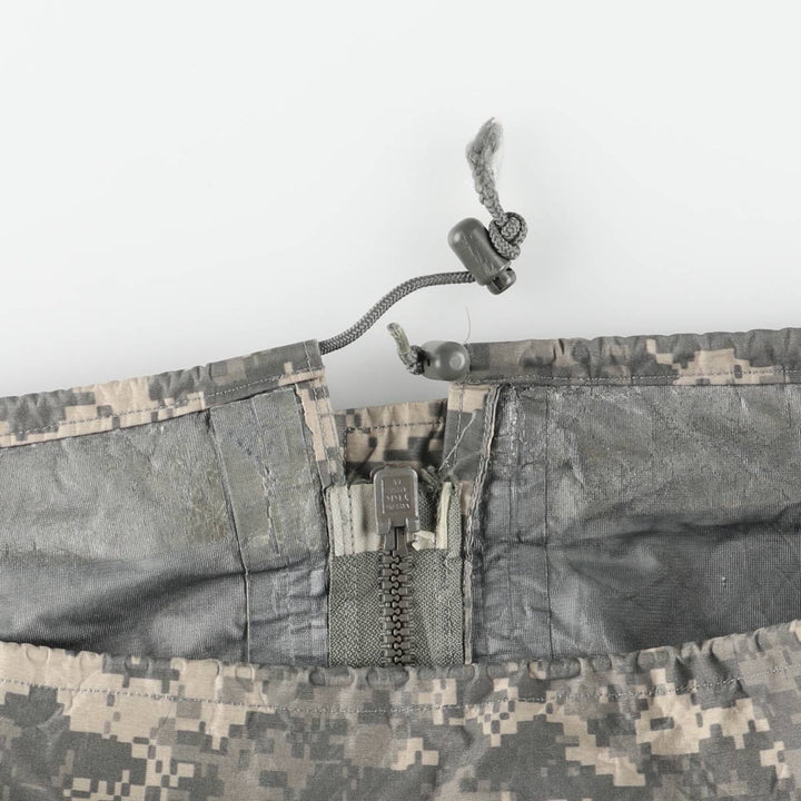 2000'S US Military Issue Camouflage Pattern ACU Digital Camo ECWCS 2nd GEN Military Gore-Tex Parka Made in USA MEDIUM-LONG unclear Khaki type Vintage Second Hand