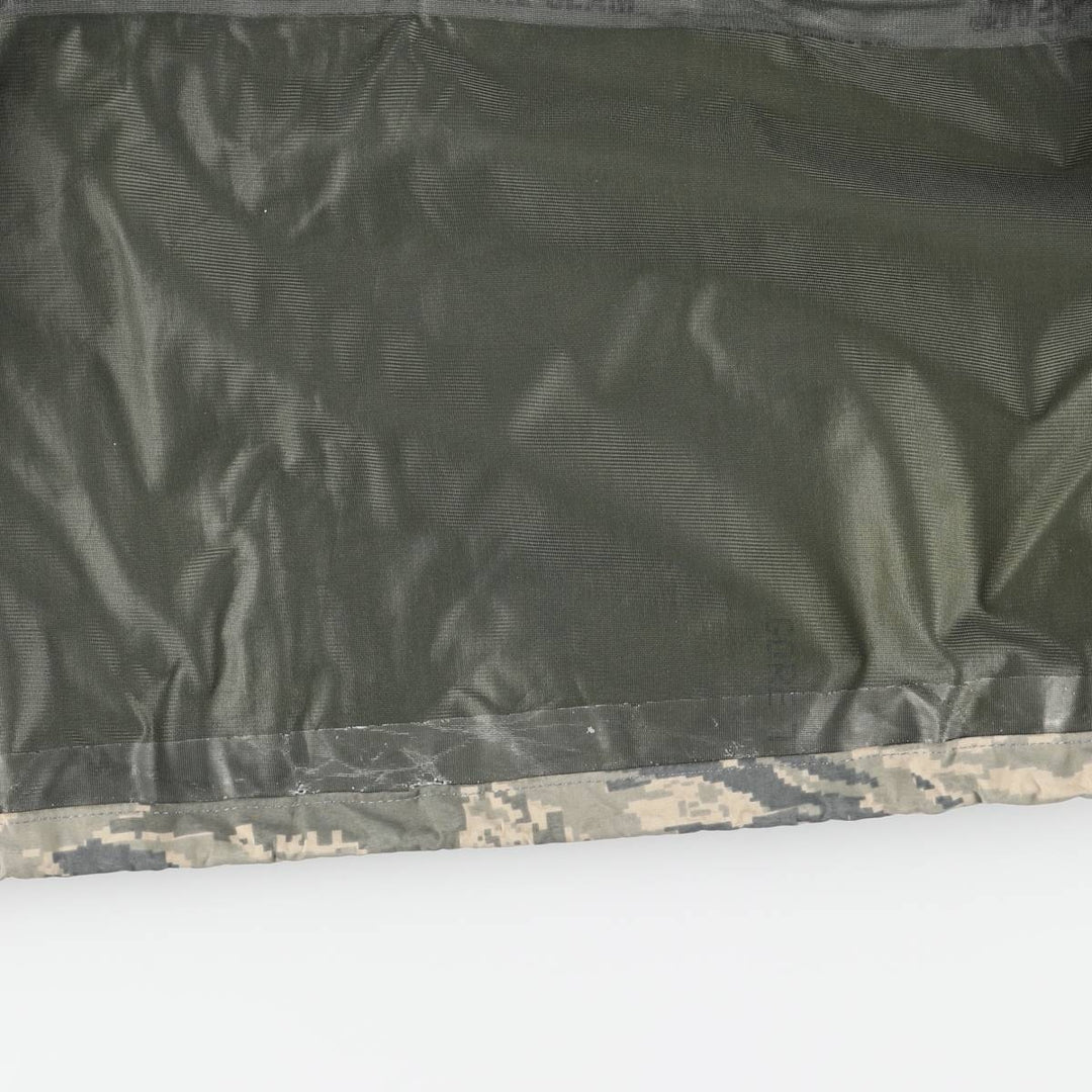 Civilian-made camouflage pattern ABU digital tiger camo military Gore-Tex parka, men's size M equivalent. Nylon Khaki type Vintage Second Hand