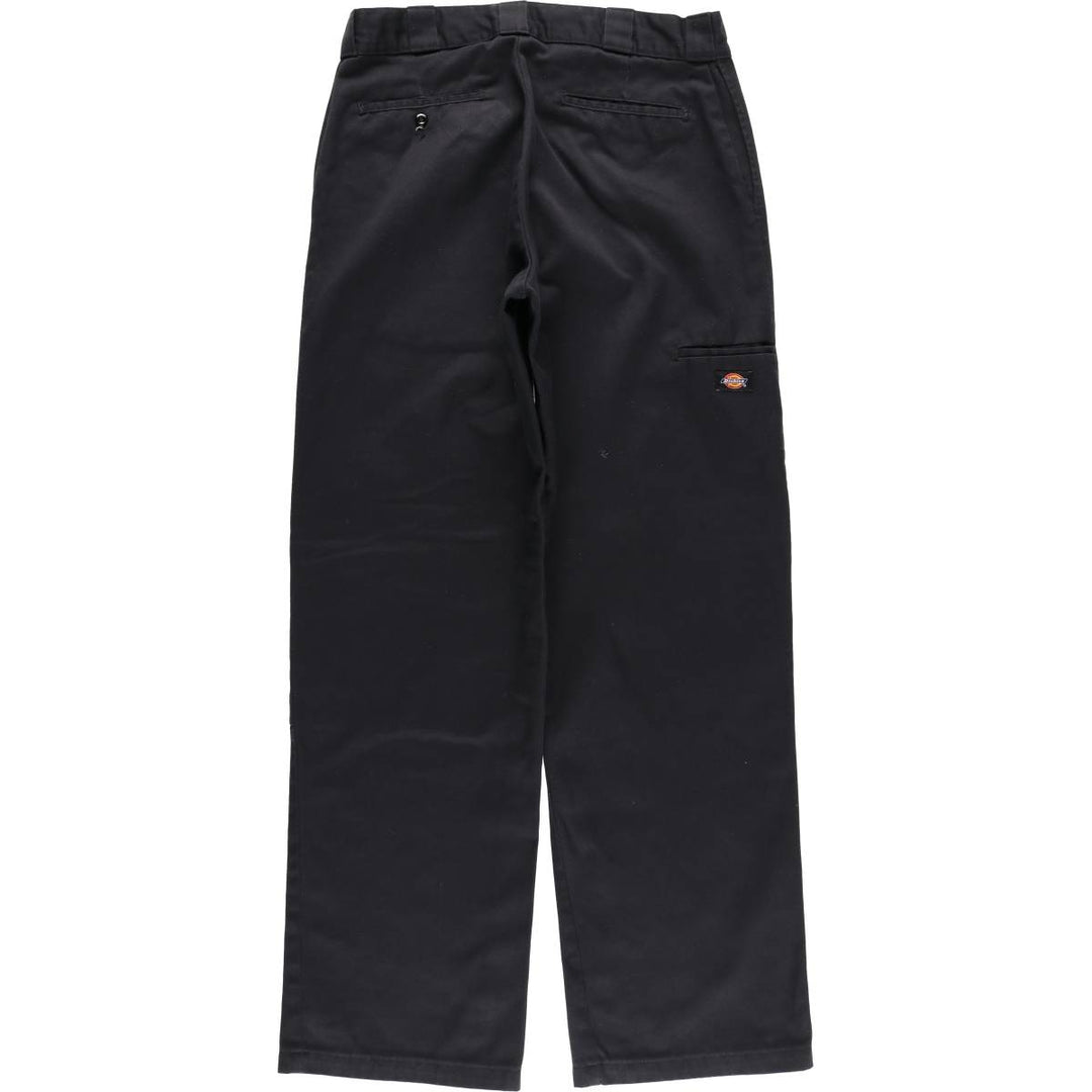 Dickies Loose Fit Work Pants, Men's W36 (approx.), Double Knee polyester black type Vintage Second Hand