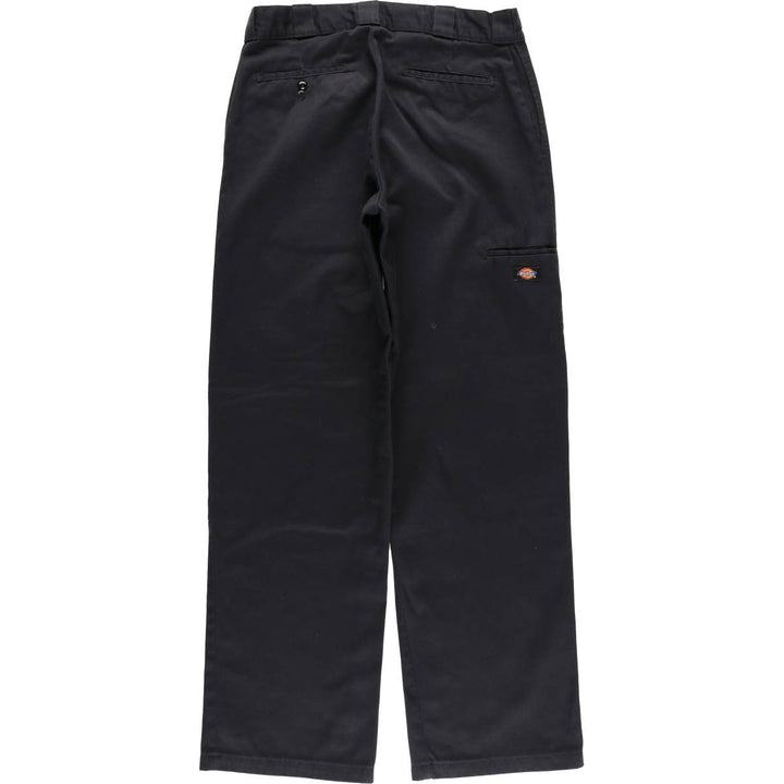 Dickies Loose Fit Work Pants, Men's W36 (approx.), Double Knee polyester black type Vintage Second Hand