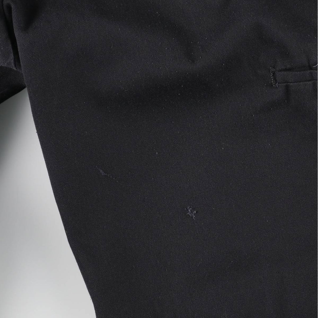 Dickies Loose Fit Work Pants, Men's W36 (approx.), Double Knee polyester black type Vintage Second Hand
