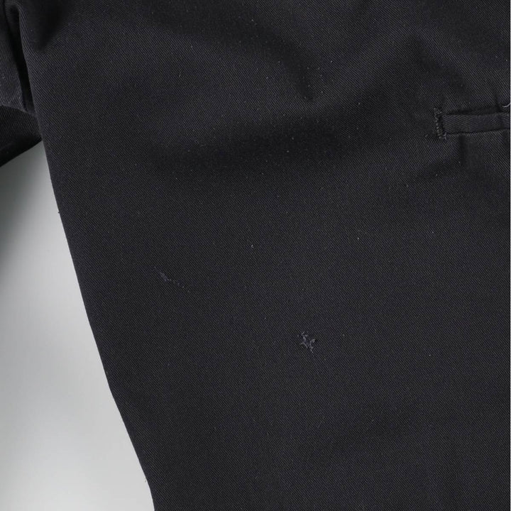 Dickies Loose Fit Work Pants, Men's W36 (approx.), Double Knee polyester black type Vintage Second Hand