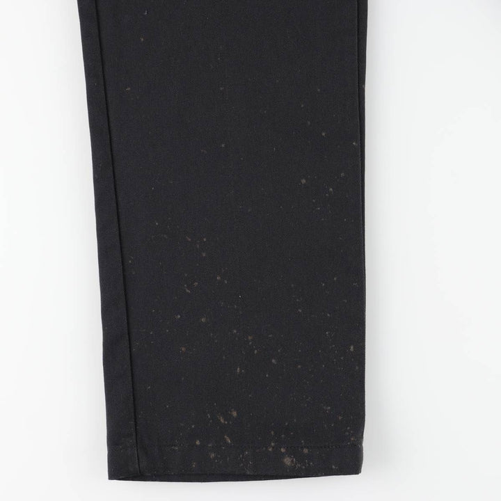 Dickies 874 Original Fit Work Pants, Made in Honduras, Men's Size W34 (approx.) polyester black type Vintage Second Hand
