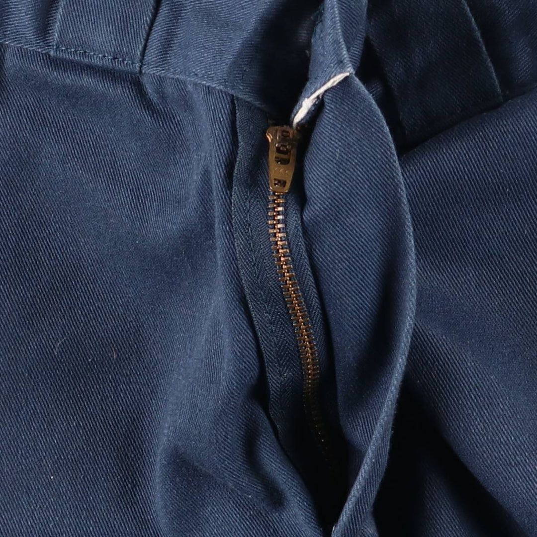 Dickies Work Pants Men's W30 equivalent polyester navy blue type Vintage Second Hand