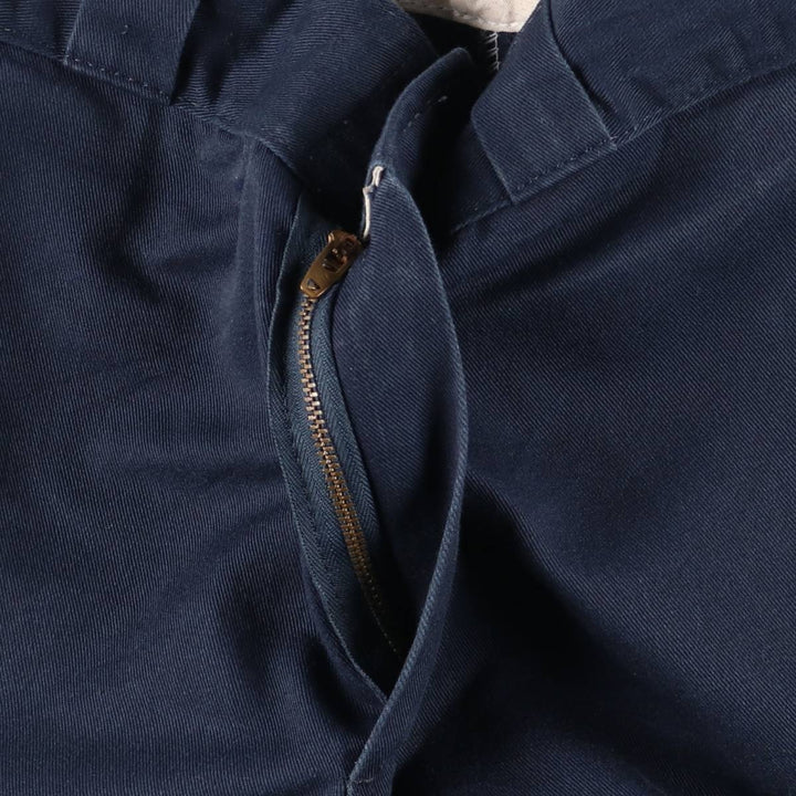 Dickies 874 Original Fit Work Pants for Men, W32 equivalent polyester navy blue type Vintage Second Hand