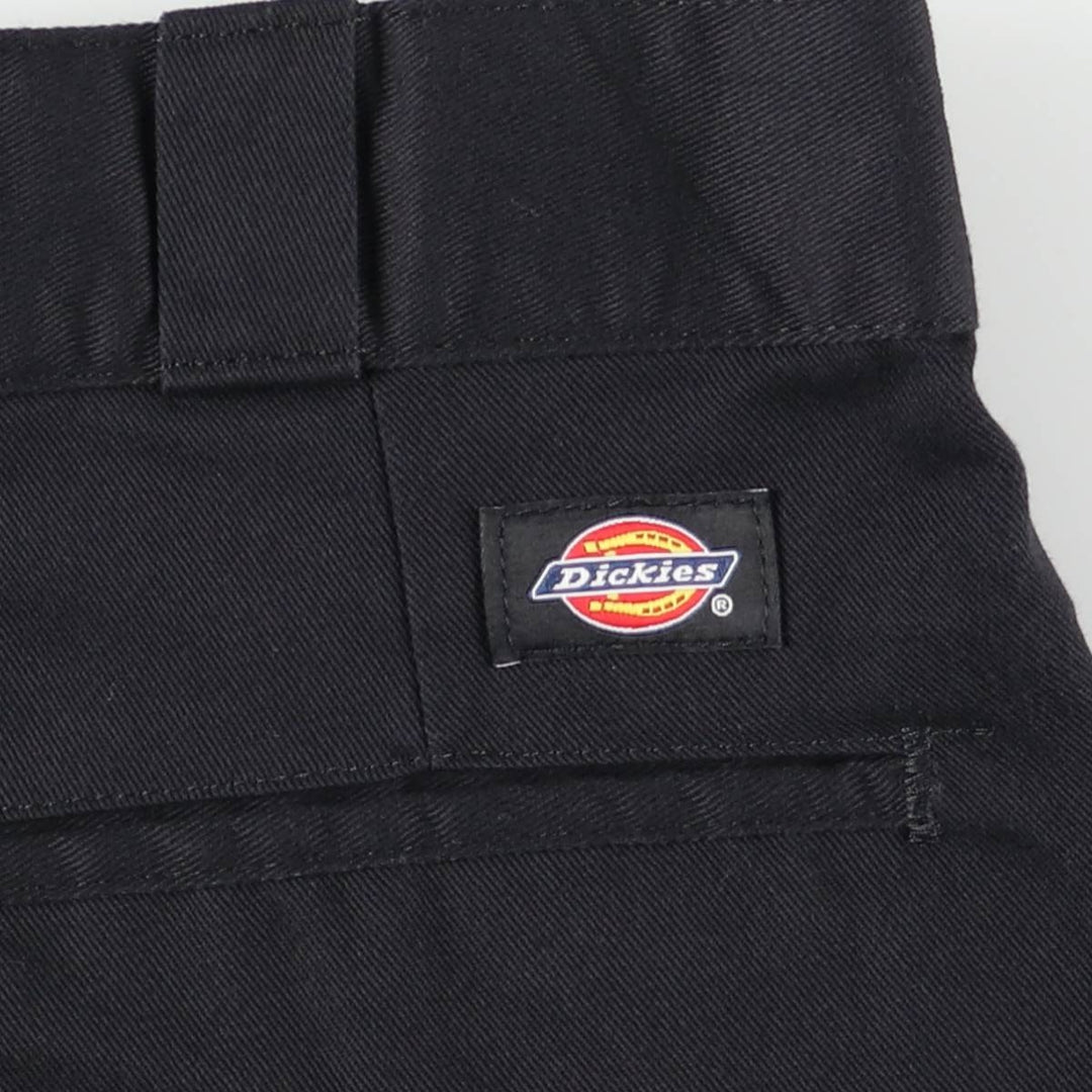 Dickies Work Pants Men's W32 equivalent polyester black type Vintage Second Hand