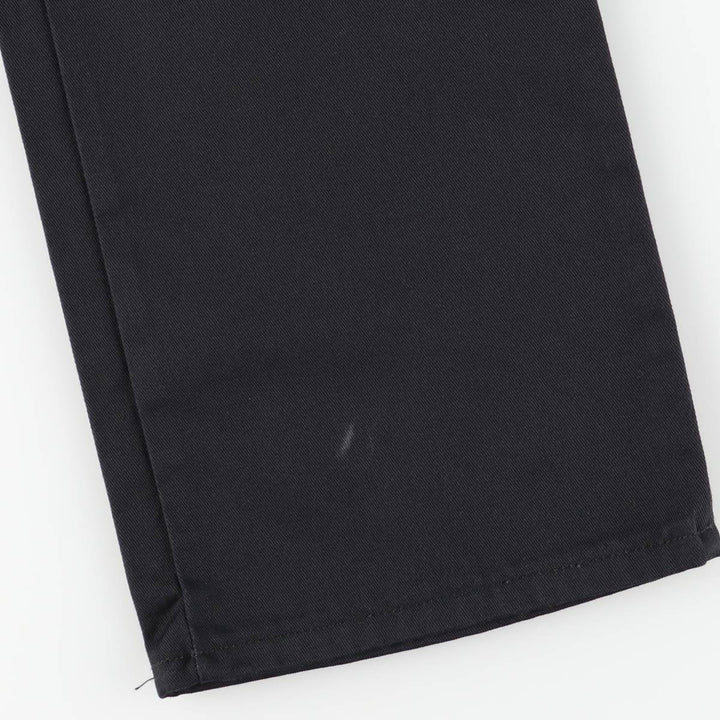 Dickies Work Pants Men's W32 equivalent polyester black type Vintage Second Hand