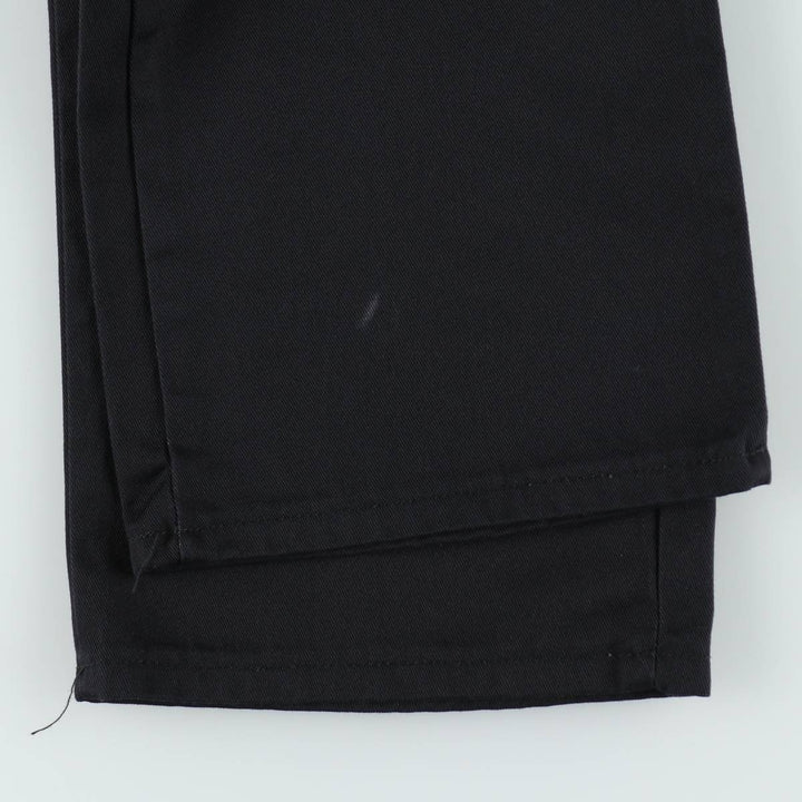 Dickies Work Pants Men's W32 equivalent polyester black type Vintage Second Hand