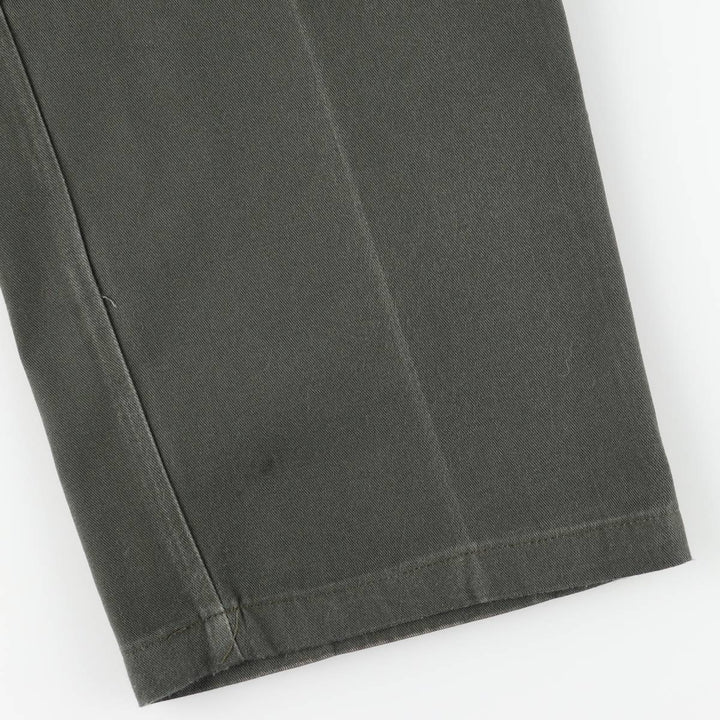 Dickies Double Knee Work Pants, Men's Size W37 (approx.) unclear green type Vintage Second Hand