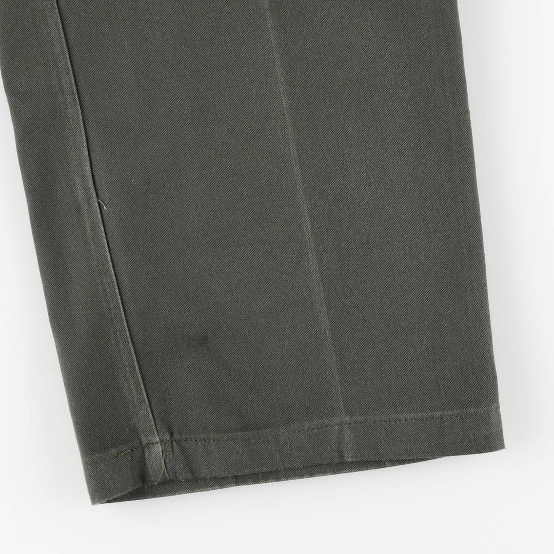 Dickies Double Knee Work Pants, Men's Size W37 (approx.) unclear green type Vintage Second Hand