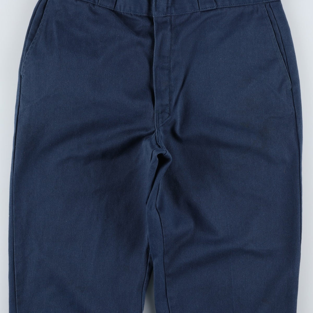 Dickies Men's Work Pants, Size W35 polyester blue type Vintage Second Hand