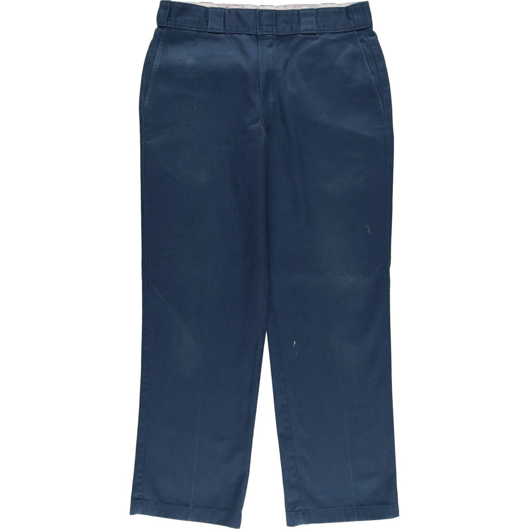 Dickies Work Pants Men's W33 unclear blue type Vintage Second Hand