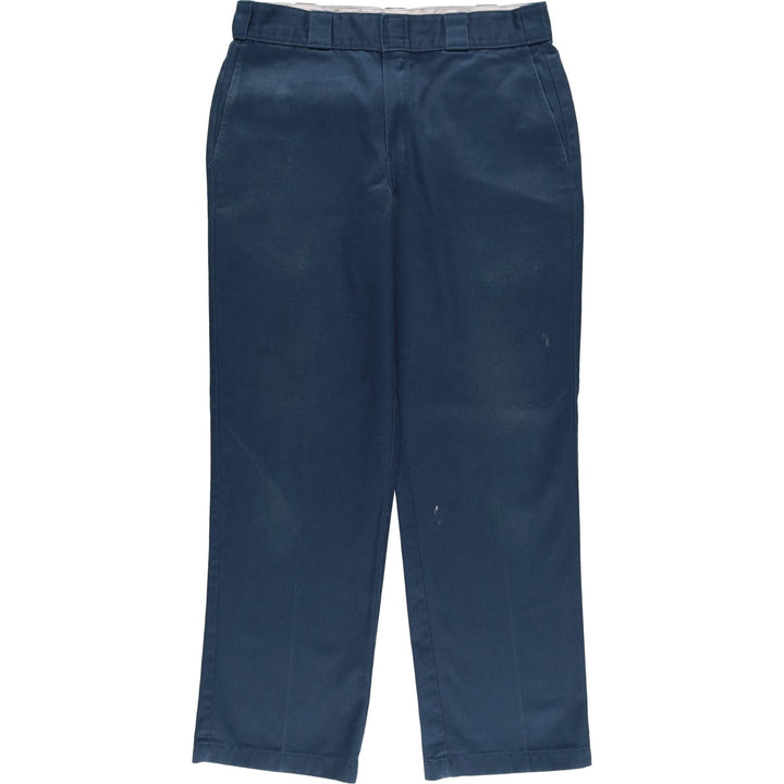 Dickies Work Pants Men's W33 unclear blue type Vintage Second Hand