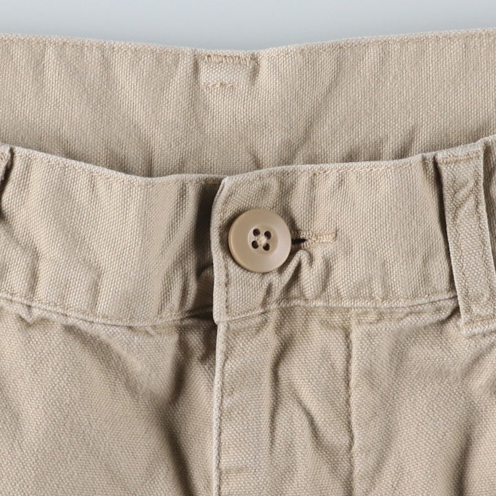 Patagonia ORGANIC COTTON 56820SP11 Duck Pants, Men's W33 equivalent. Organic cotton Beige type Vintage Second Hand