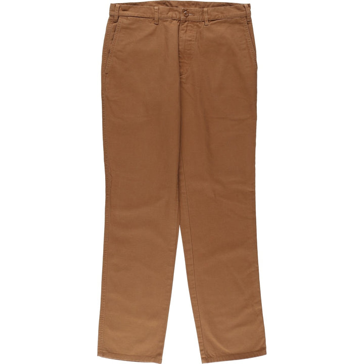Patagonia ORGANIC COTTON 58120FA14 Duck Pants, Men's W33 equivalent. Organic cotton brown type Vintage Second Hand