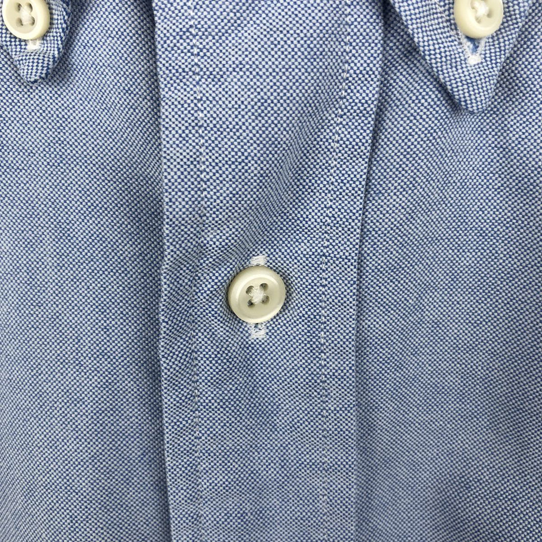 Ralph Lauren Classic Fit Short Sleeve Button Down Shirt Men's XL cotton Blue type light blue Vintage Second Hand