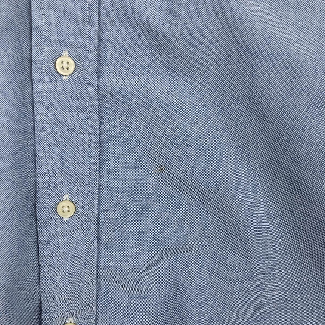 Ralph Lauren Classic Fit Short Sleeve Button Down Shirt Men's XL cotton Blue type light blue Vintage Second Hand