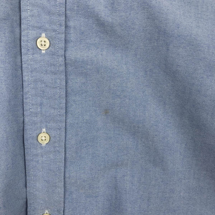 Ralph Lauren Classic Fit Short Sleeve Button Down Shirt Men's XL cotton Blue type light blue Vintage Second Hand