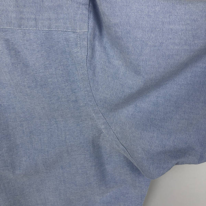 Ralph Lauren Classic Fit Short Sleeve Button Down Shirt Men's XL cotton Blue type light blue Vintage Second Hand