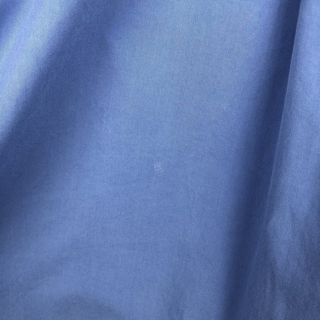 Ralph Lauren Classic Fit short sleeve button down shirt, men's size L cotton Blue type light blue Vintage Second Hand