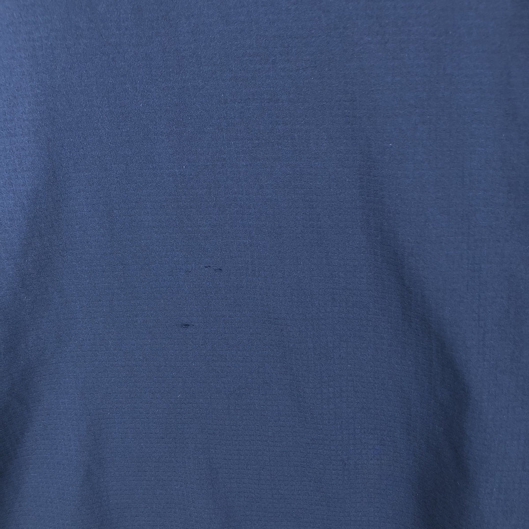 Columbia PFG OMNI-SHADE Short-Sleeve Fishing Shirt, Men's Size XL (approx.) polyester navy blue type Vintage Second Hand