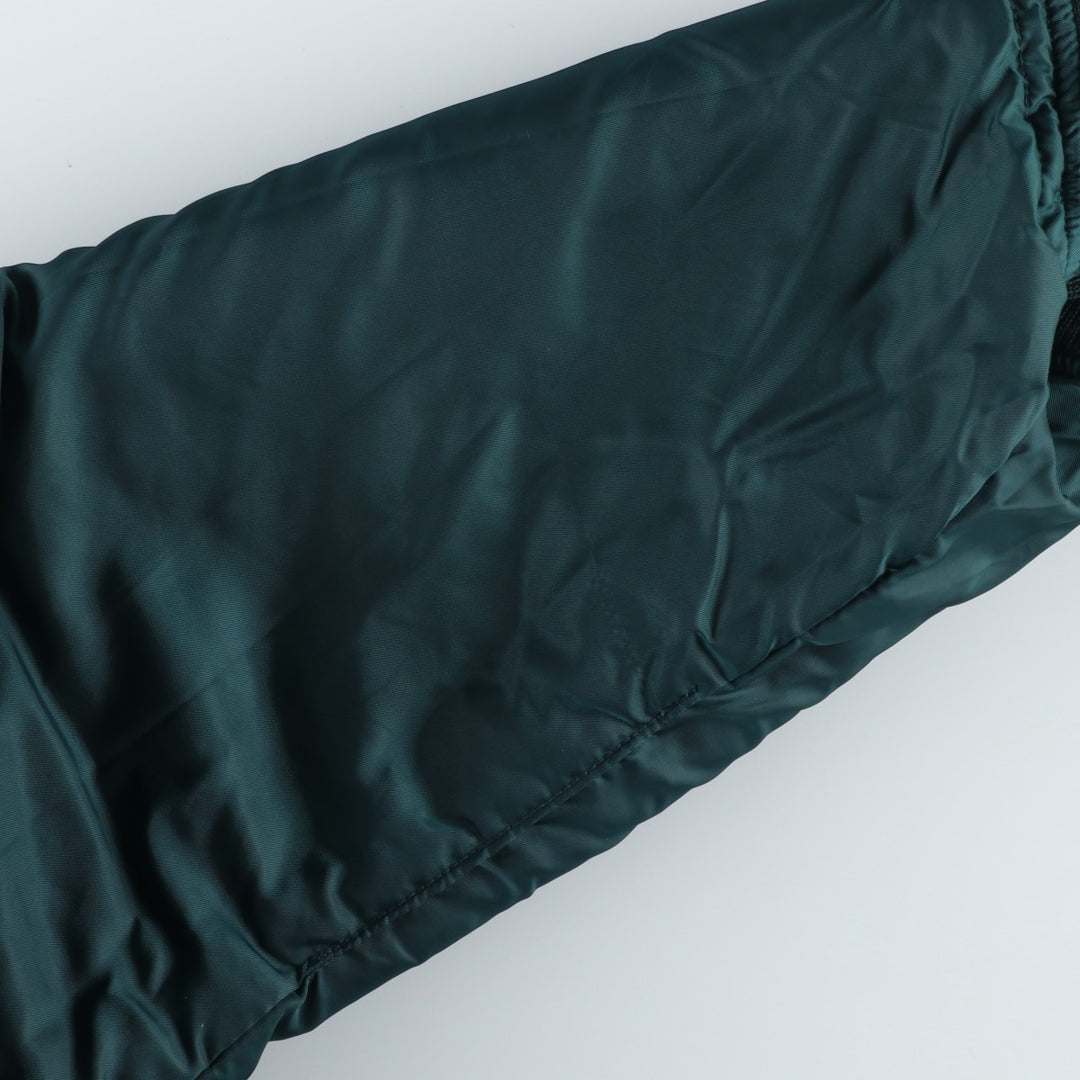 Civilian-grade Alpha Industries N-2B type padded military flight jacket, men's size M equivalent. Nylon blue type Vintage Second Hand