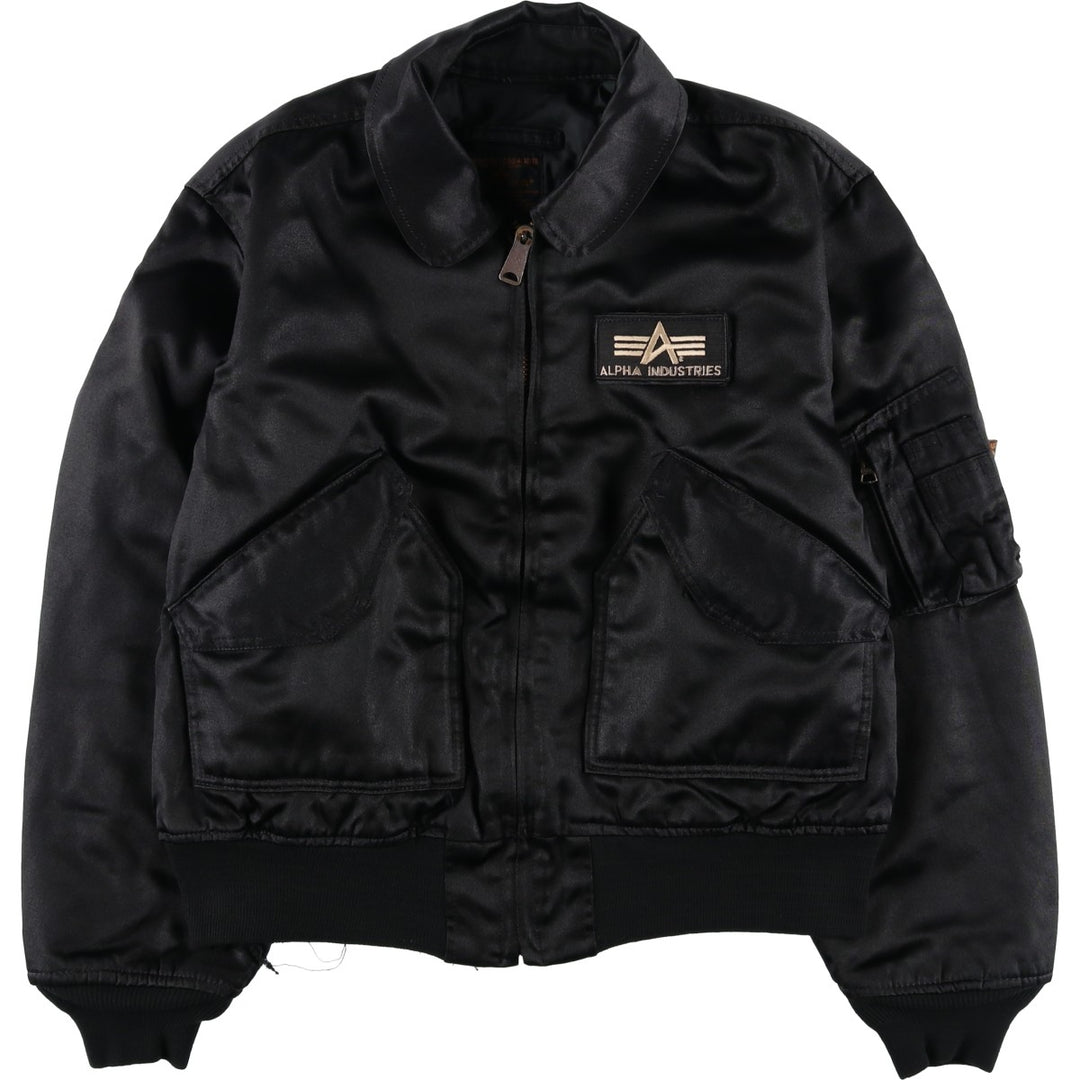 Civilian Alpha CWU-45 Nylon black type Vintage Second Hand