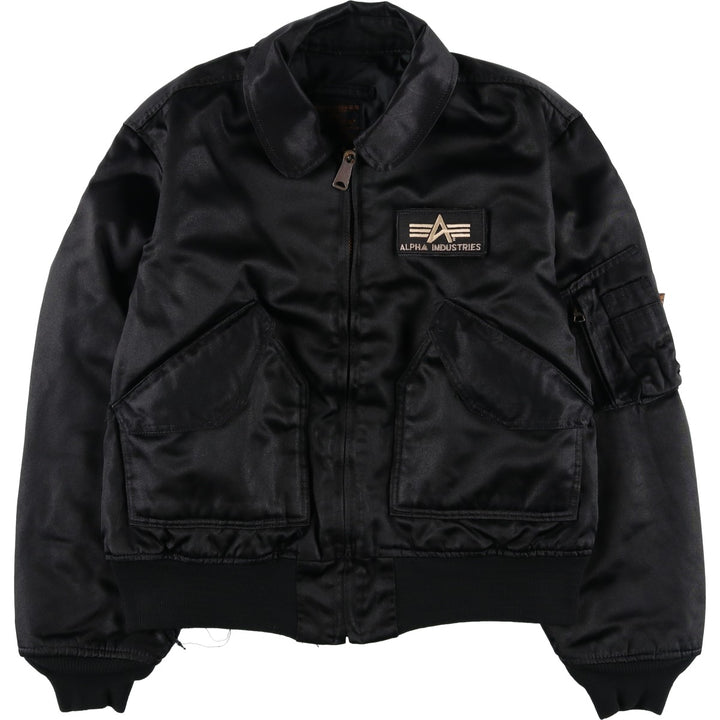Civilian Alpha CWU-45 Nylon black type Vintage Second Hand