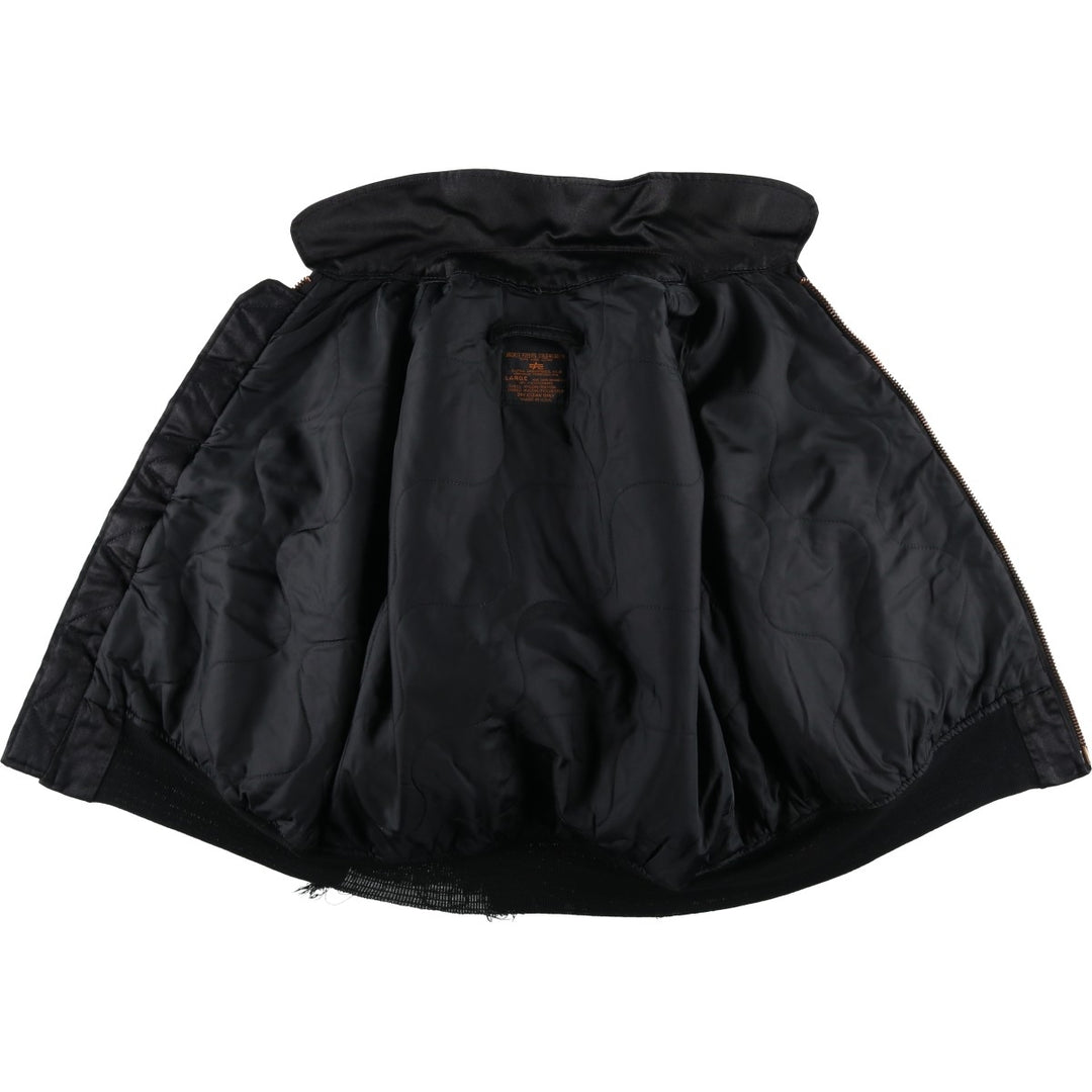 Civilian Alpha CWU-45 Nylon black type Vintage Second Hand