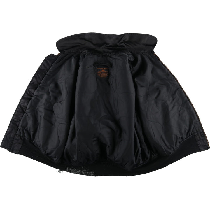 Civilian Alpha CWU-45 Nylon black type Vintage Second Hand