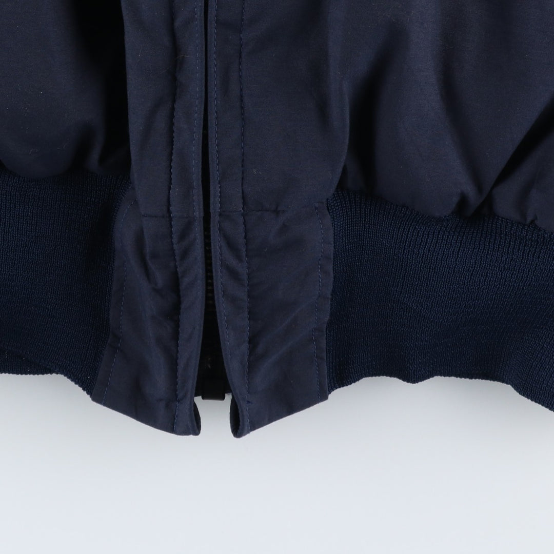 1990'S US Military Issue Security Police Jacket, Padded, Made in USA, Large (42-44), Men's Size L unclear navy blue type Vintage Second Hand