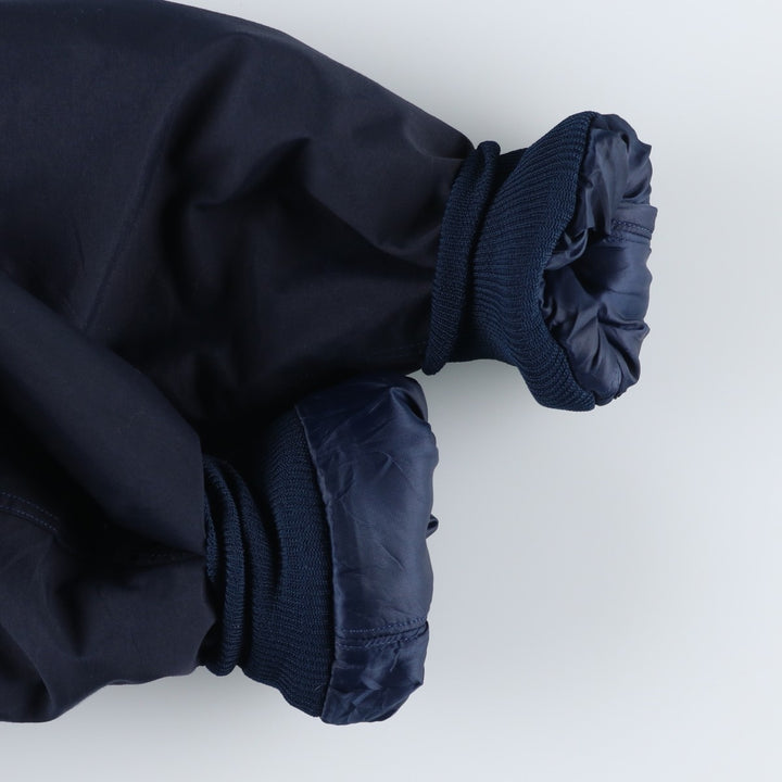1990'S US Military Issue Security Police Jacket, Padded, Made in USA, Large (42-44), Men's Size L unclear navy blue type Vintage Second Hand