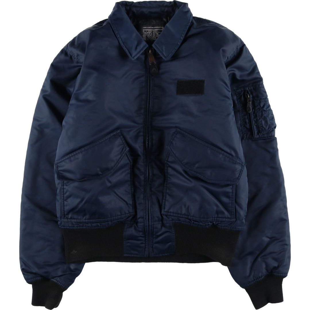 Civilian product AVIREX CWU-45 Nylon navy blue type Vintage Second Hand