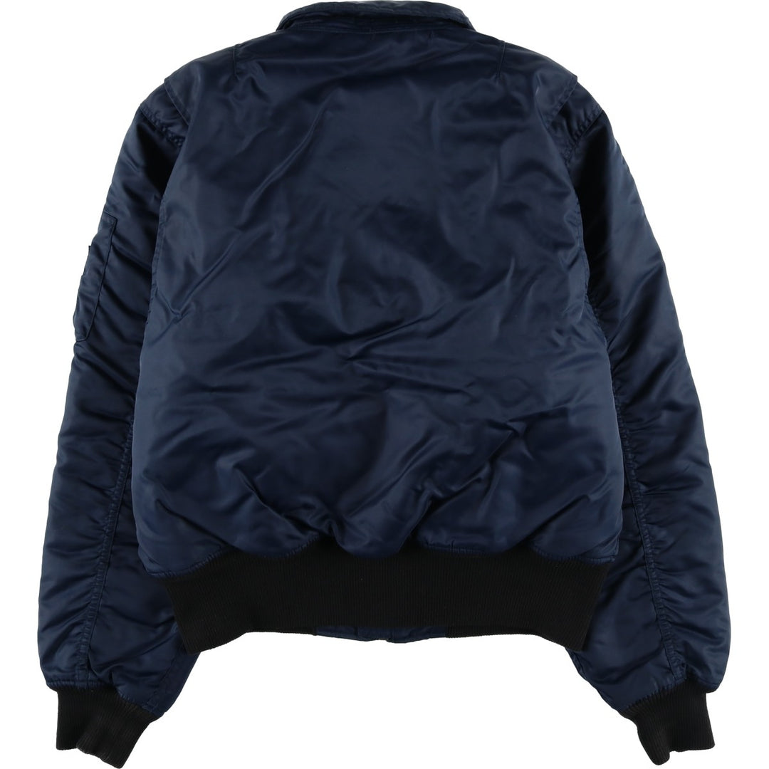 Civilian product AVIREX CWU-45 Nylon navy blue type Vintage Second Hand