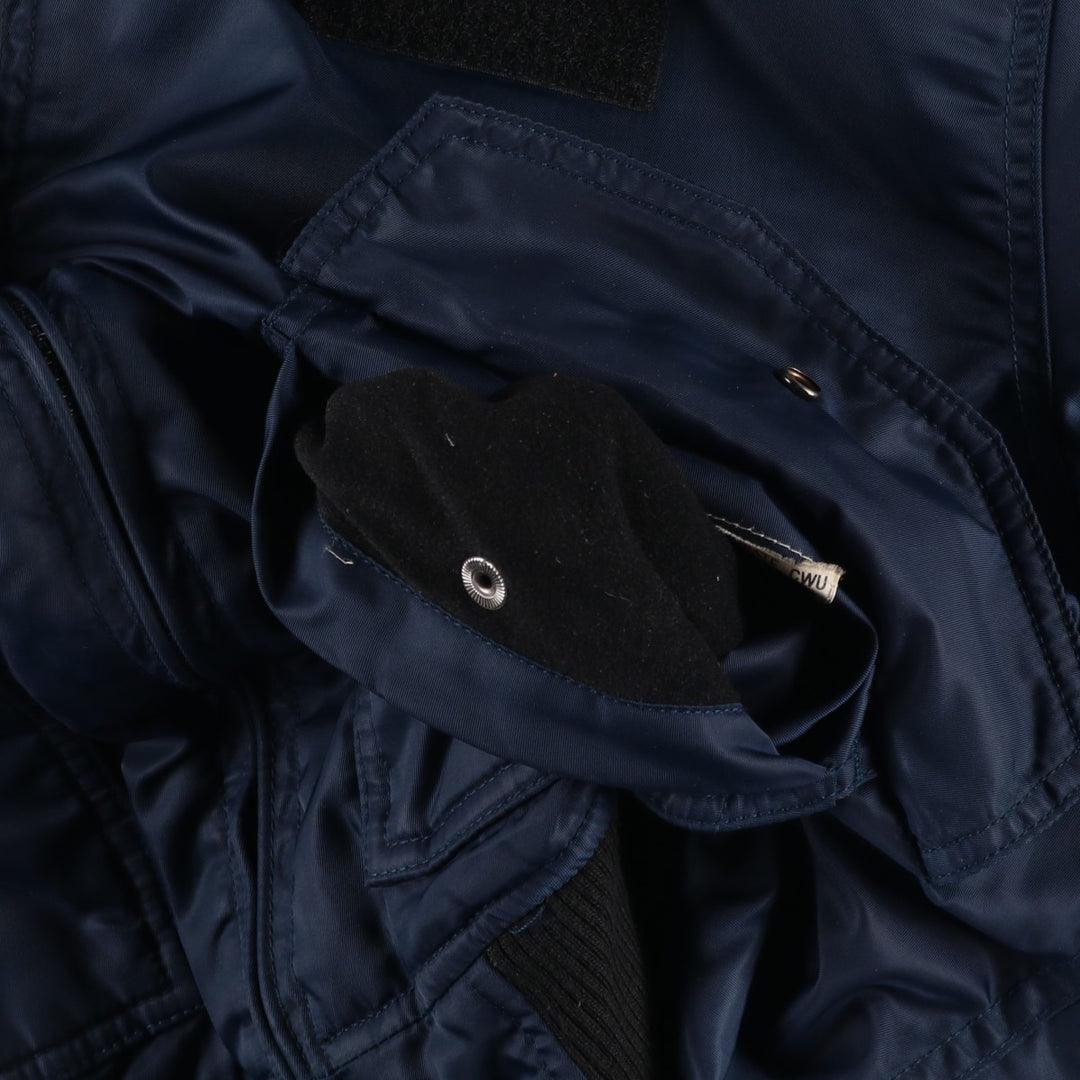 Civilian product AVIREX CWU-45 Nylon navy blue type Vintage Second Hand