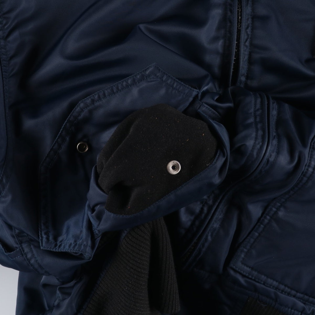 Civilian product AVIREX CWU-45 Nylon navy blue type Vintage Second Hand